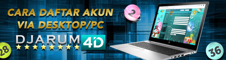 Cara Daftar Akun di Situs Djarum4D via PC