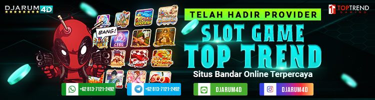 TELAH HADIR PROVIDER SLOT GAME "TOP TREND