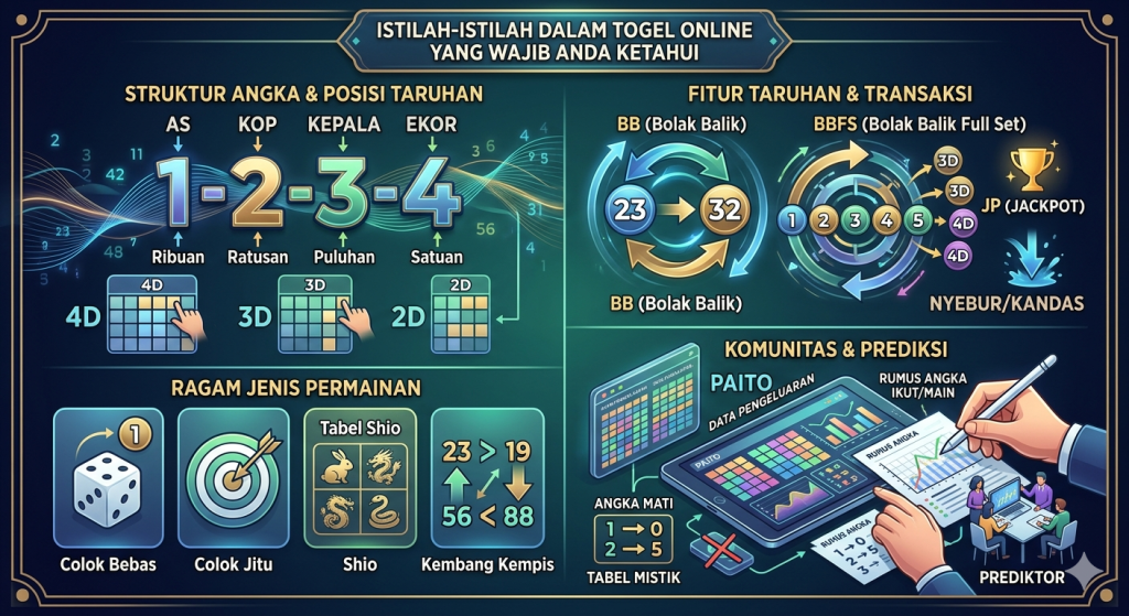 Istilah Istilah dalam Togel Online