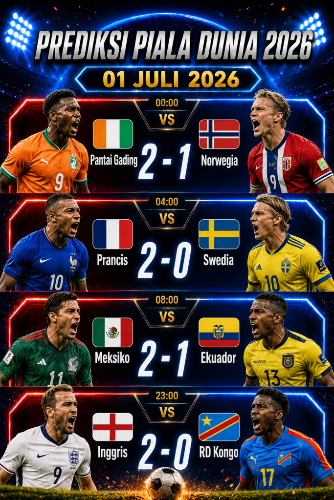 Jadwal dan Prediksi
