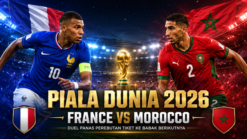 Piala Dunia 2026: France vs Morocco, Duel Panas yang Penuh Ambisi