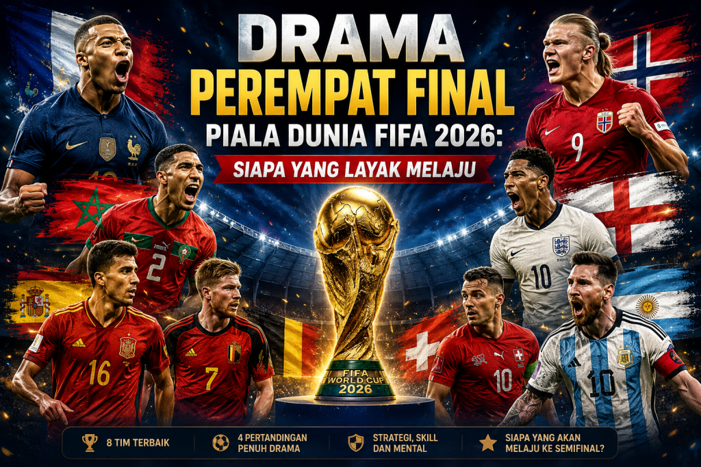 Drama Perempat Final Piala Dunia FIFA 2026: Siapa yang Layak Melaju